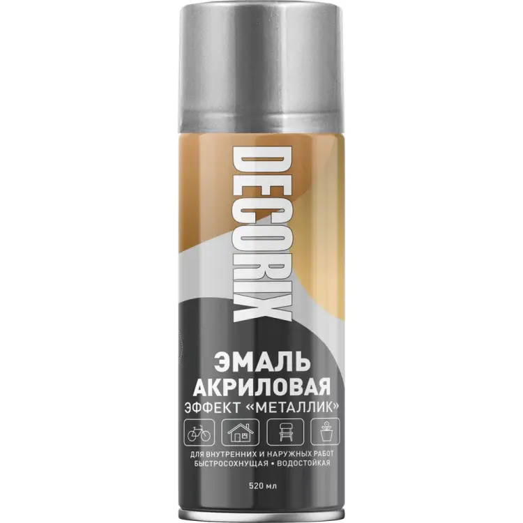 Аэрозольная акриловая эмаль Decorix 0103-03 DX