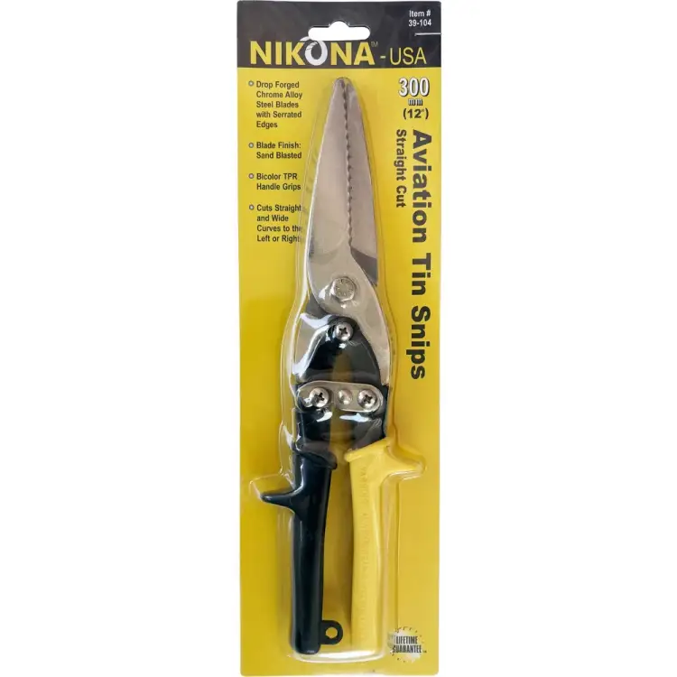 Длинношейные ножницы по металлу NIKONA 39-104