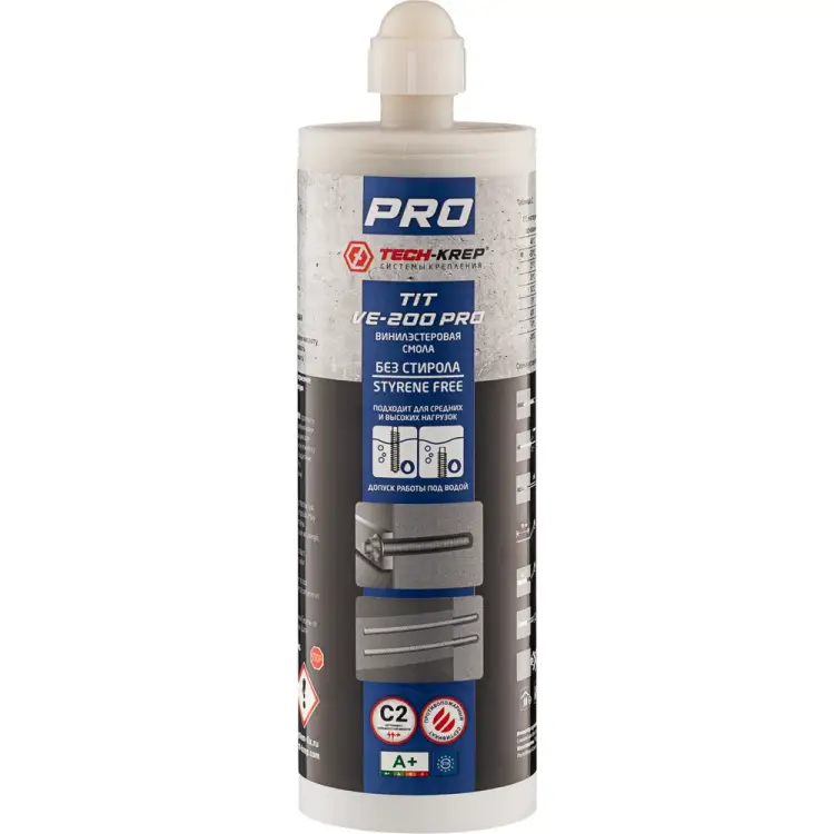 Химический анкер Tech-Krep PRO TIT VE-200 PRO 155862 Химический анкер Tech-Krep PRO TIT VE-200 PRO 155862