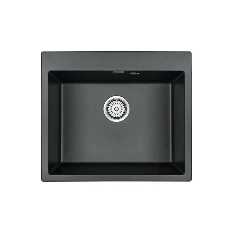 Кварцевая мойка Paulmark KANTE PM106052-BL