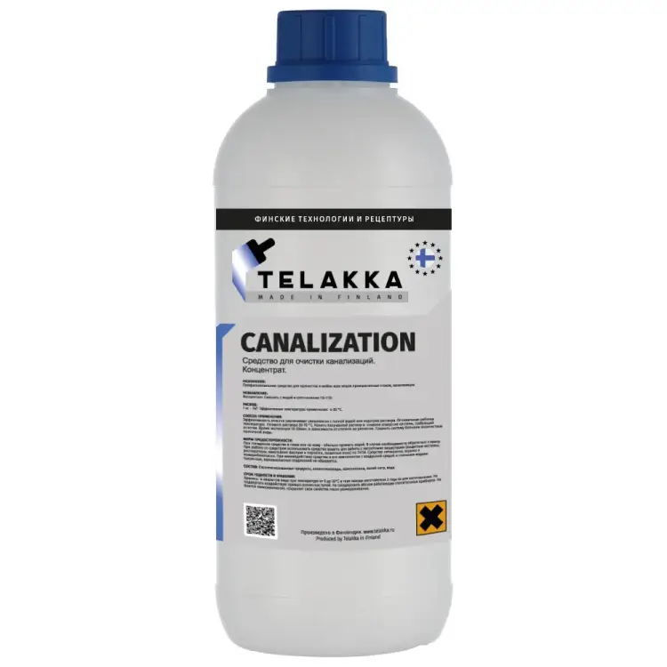 Средство для прочистки стоков, канализации Telakka CANALIZATION 4631160697418