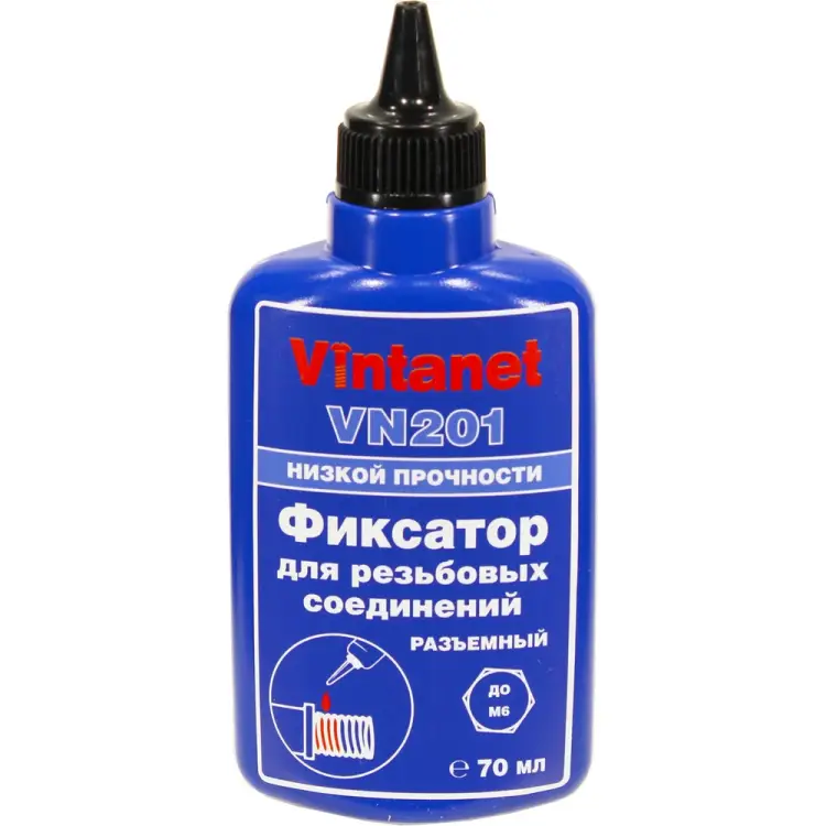 Низкопрочный анаэробный фиксатор для резьбовых соединений VINTANET VN201 VN20170ML