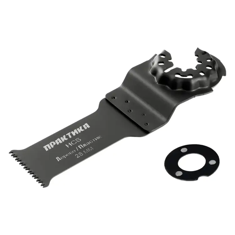 Режущая насадка для МФИ, по дереву ПРАКТИКА Т-образная, HCS, 28 мм, мелкий зуб 240-126