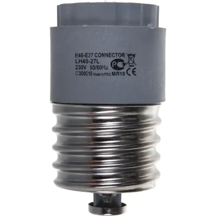 Переходник для цоколей Uniel LH40-27L BASE ADAPTOR 719