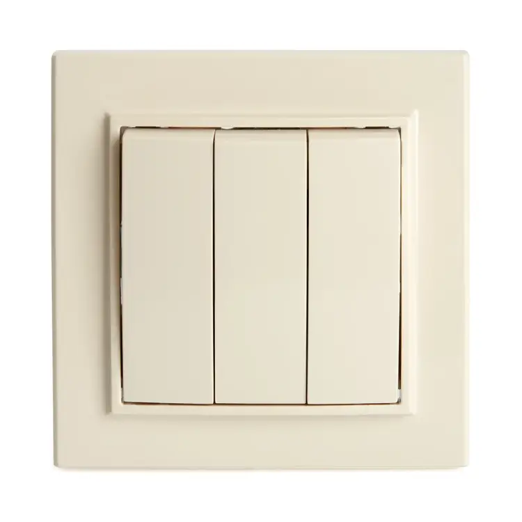 Трехклавишный выключатель STEKKER psw10-9007-02 39923