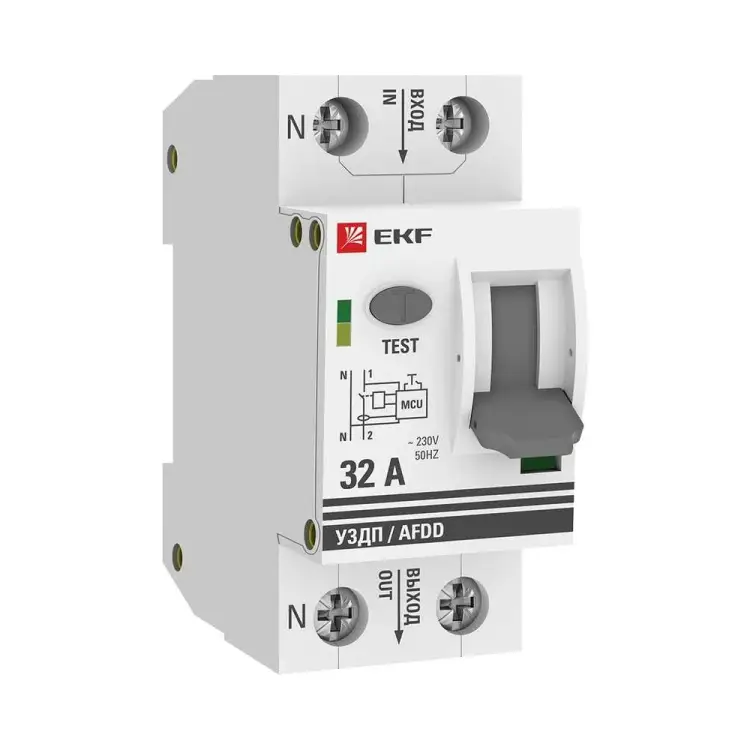 Устройство защиты от дугового пробоя EKF PROxima afdd-2-32-pro