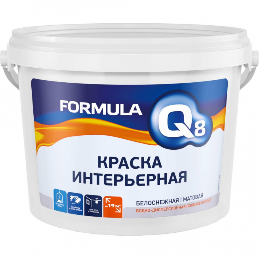 Интерьерная водно-дисперсионная краска ПРЕСТИЖ Formula Q8