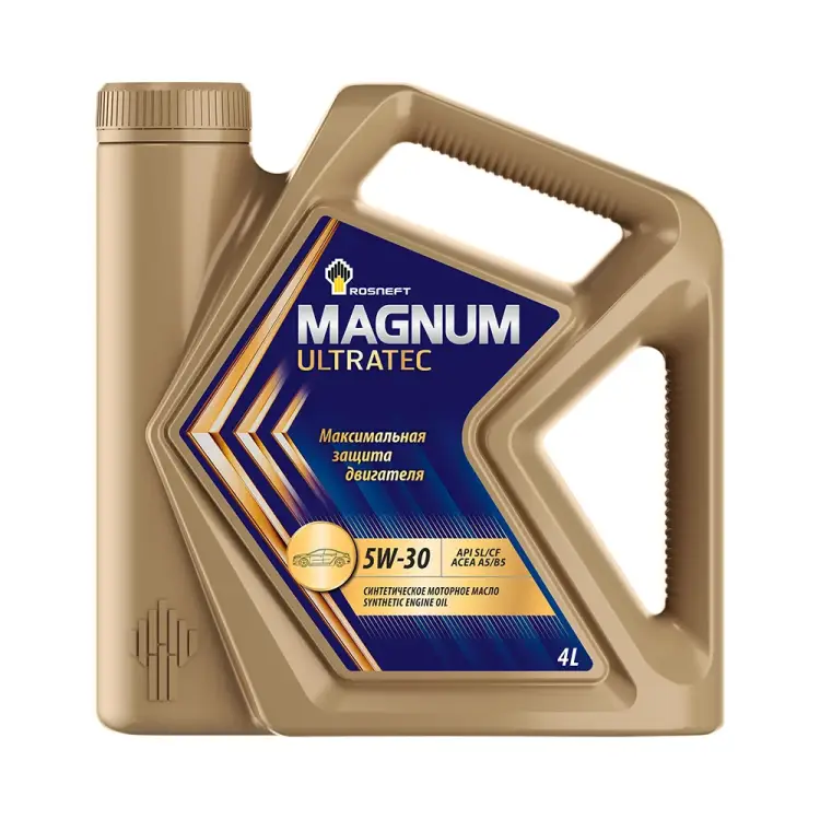 Синтетическое моторное масло Роснефть Magnum Ultratec 5W-30 SL-CF 40815342