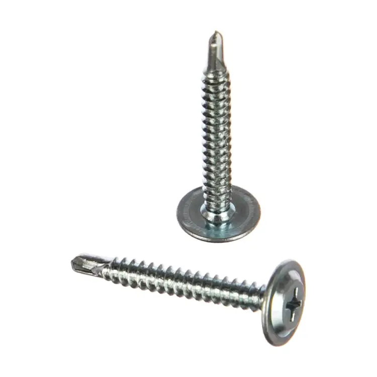 Оцинкованный сверлоконечный саморез для металла ЦКИ 4.2х32 48776