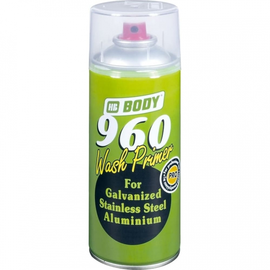 Кислотный аэрозольный грунт HB BODY 960 WASH PRIMER 2К