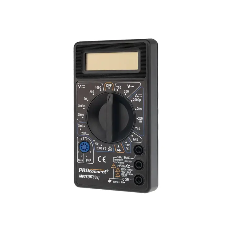 Портативный мультиметр PROCONNECT M838 13-3013