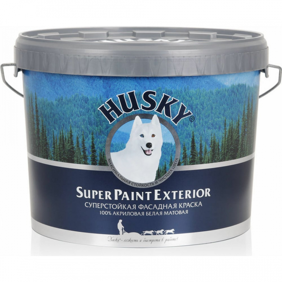 Фасадная краска HUSKY SUPER PAINT EXTERIOR