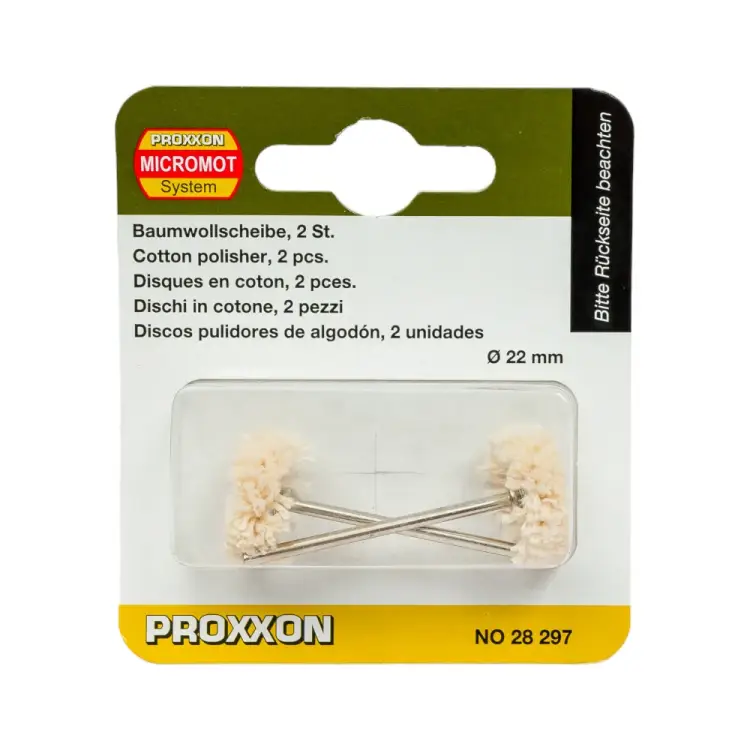 Полировальные шайбы Proxxon PR- 28297 Полировальные шайбы Proxxon PR- 28297