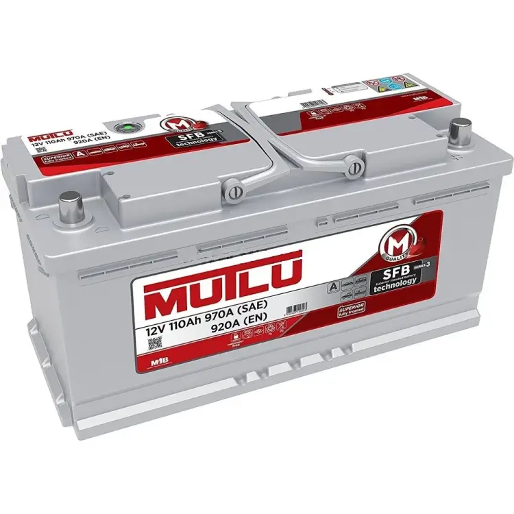 Аккумулятор Mutlu SFB M3 6СТ-110.0 L6.110.092.A