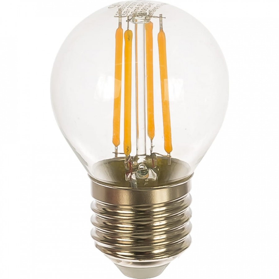 Лампа Gauss LED Filament Globe E27 5W 2700K