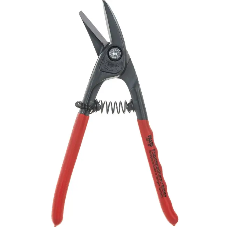 Ножницы по металлу NWS "Фигурные" 061R-12-250