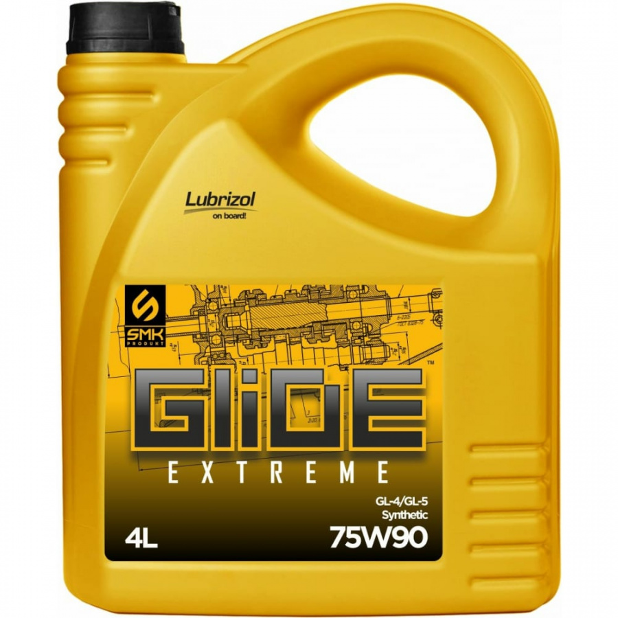 Универсальное трансмиссионное масло SMK Glide Extreme 75W-90 GL-5/GL-4