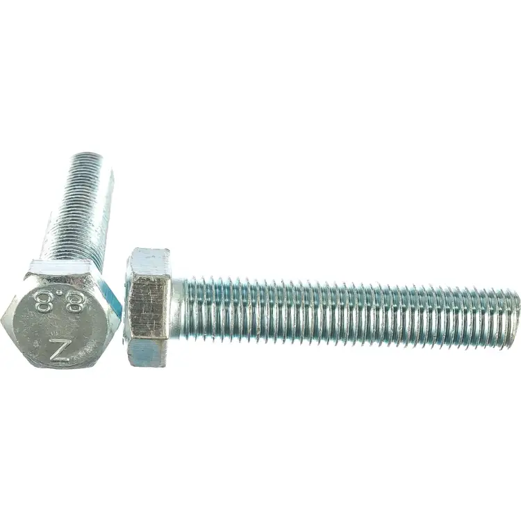 Оцинкованный шестигранный болт Tech-Krep М20х100 DIN933 5 шт. 126541