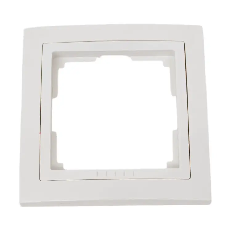 Одноместная рамка Smartbuy Нептун SBE-05w-Plastic-FR-1