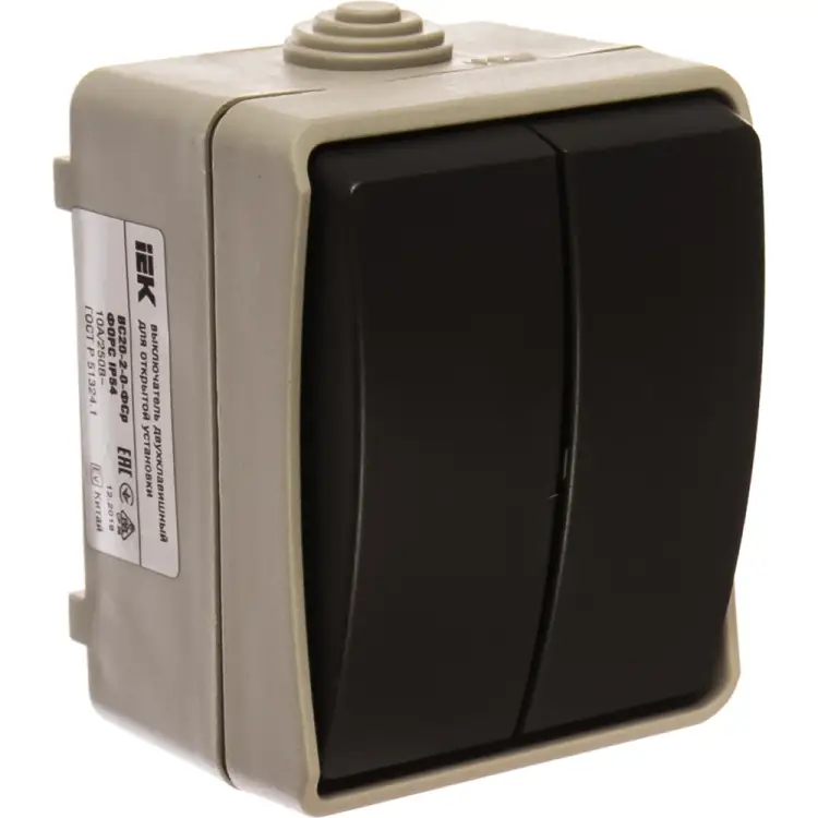 Выключатель IEK Форс EVS20-K03-10-54-DC