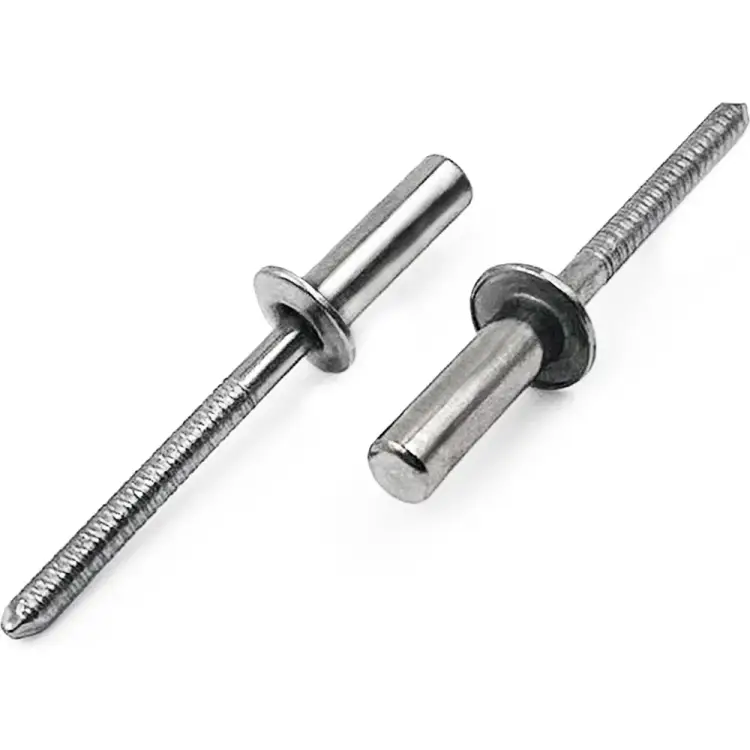 Нержавеющая вытяжная заклепка KREPFIELD 16585ЗАКЛЕПКА4,8Х10А2-500