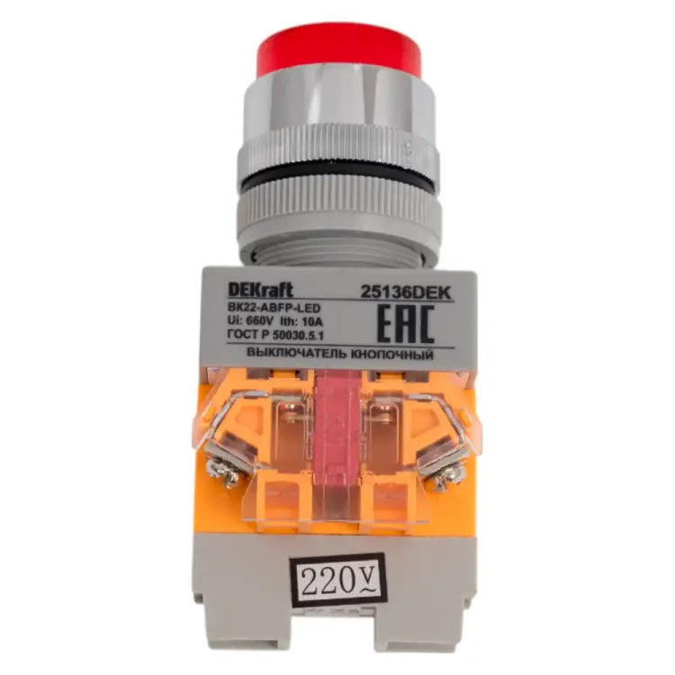 Кнопочный выключатель DEKraft ВК22 25136DEK