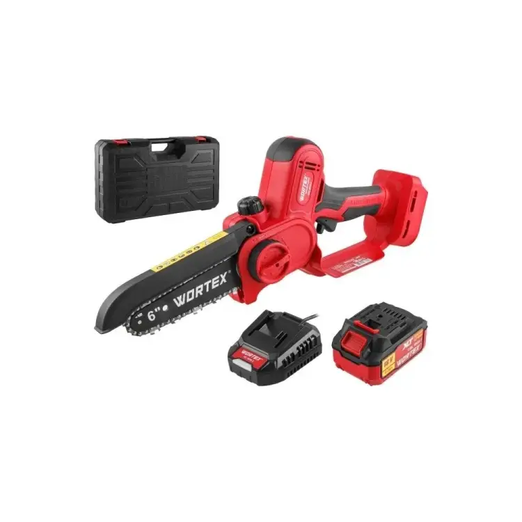Аккумуляторная мини-пила WORTEX CEC 2518-2 1334828 Аккумуляторная мини-пила WORTEX CEC 2518-2 1334828