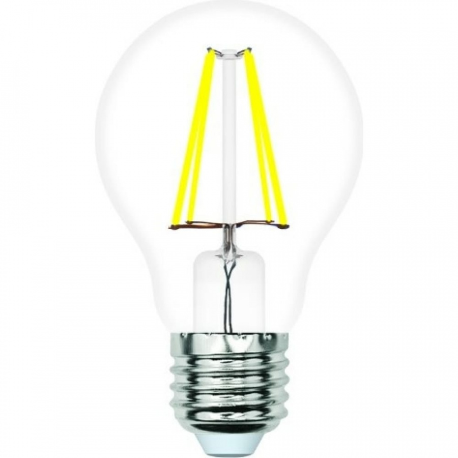 Светодиодная лампа Volpe LED-A60-6W/3000K/E27/CL/SLF