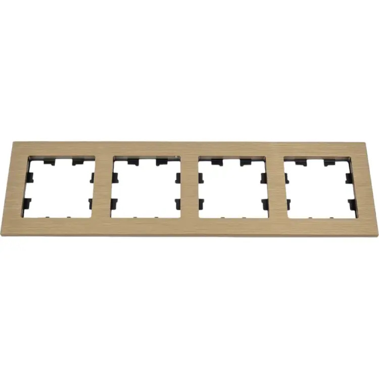 Четырехместная рамка Systeme Electric AtlasDesign Nature ATN312204