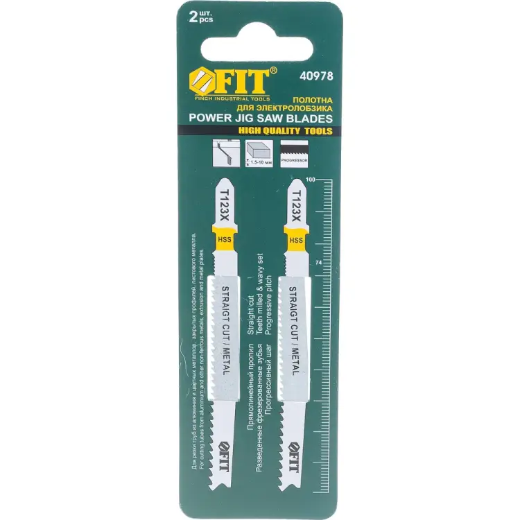 Полотно для электролобзика FIT T123X HQ 40978 Полотно для электролобзика FIT T123X HQ 40978