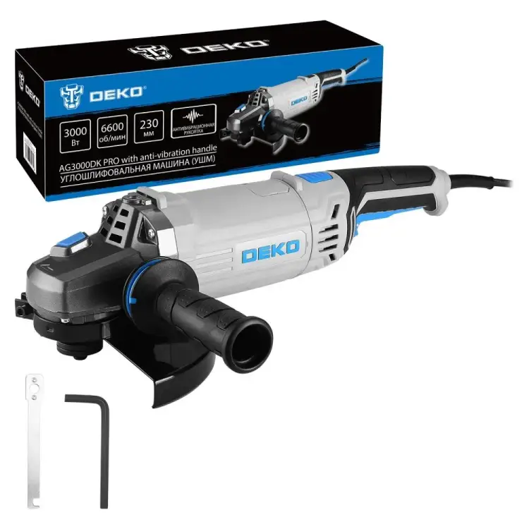 Углошлифовальная машина DEKO AG3000DK PRO 083-1032