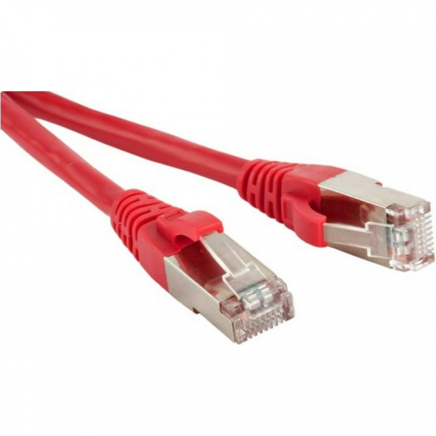 Экранированный патч-корд Hyperline PC-LPM-STP-RJ45-RJ45-C5e-10M-LSZH-RD