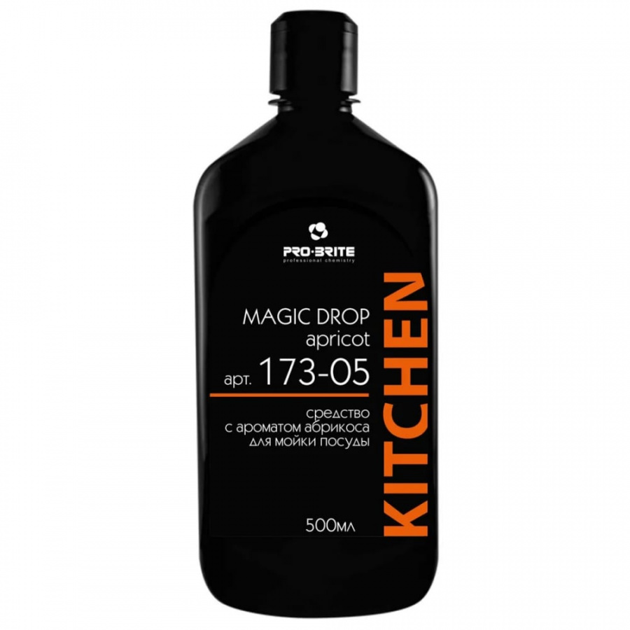 Средство для мойки посуды PRO-BRITE MAGIC DROP Apricot