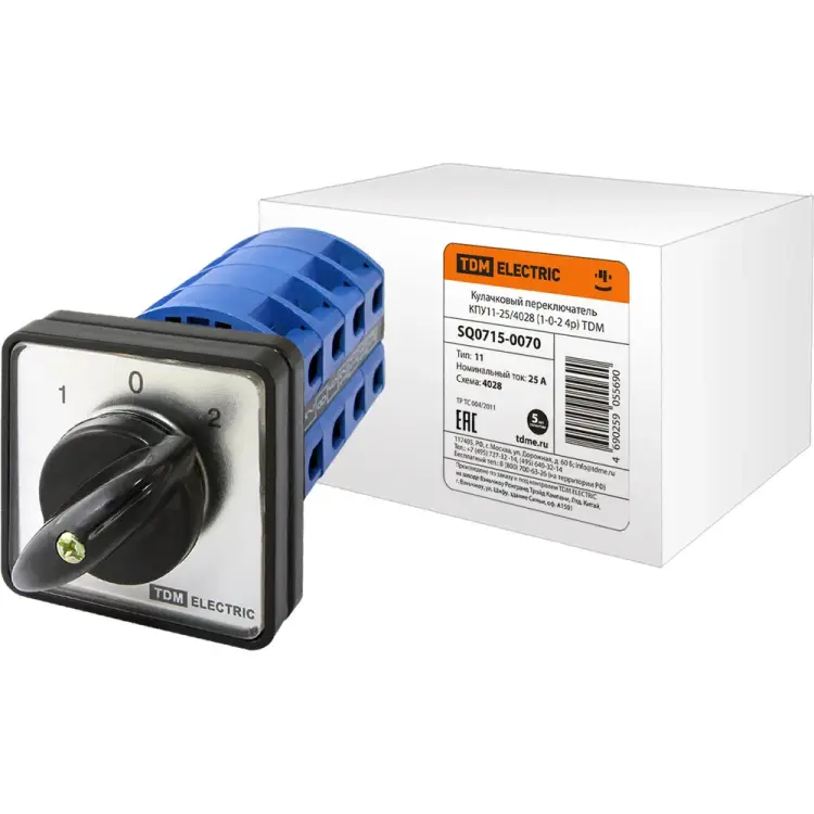 Переключатель TDM ELECTRIC КПУ11-25/4028 SQ0715-0070