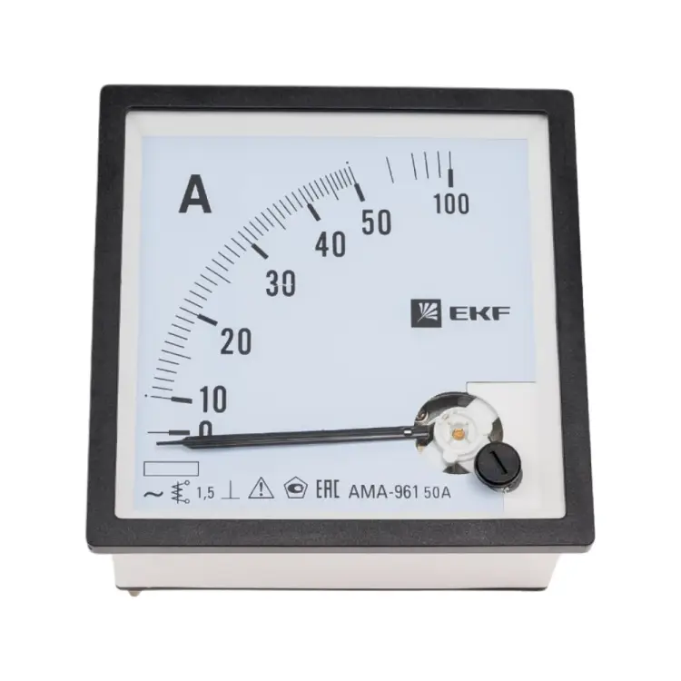 Аналоговый амперметр на панель EKF AMA-961 ama-961-50