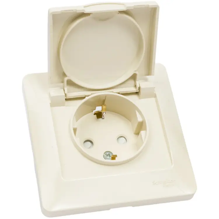 Одноместная розетка Systeme Electric GLOSSA GSL000246