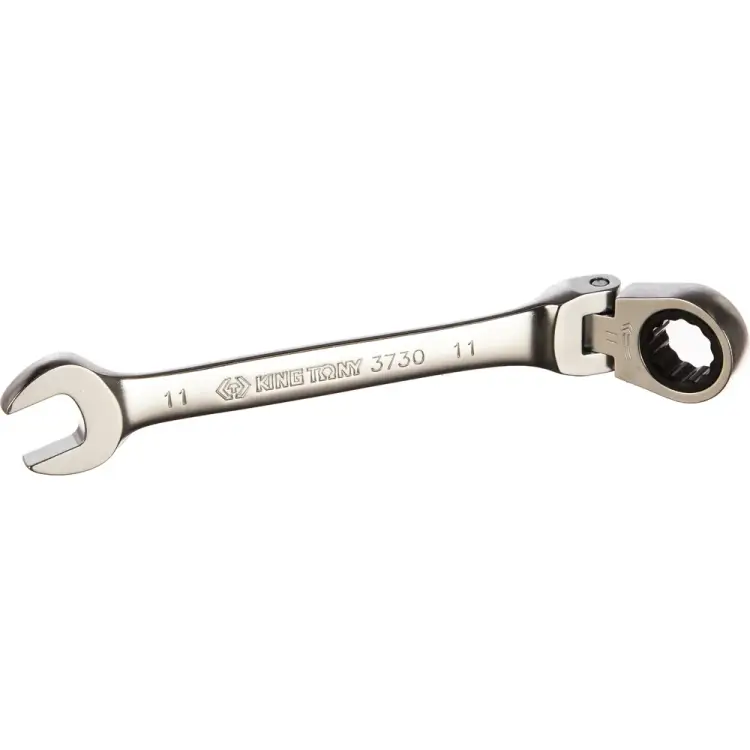 Комбинированный трещоточный ключ KING TONY 373011M
