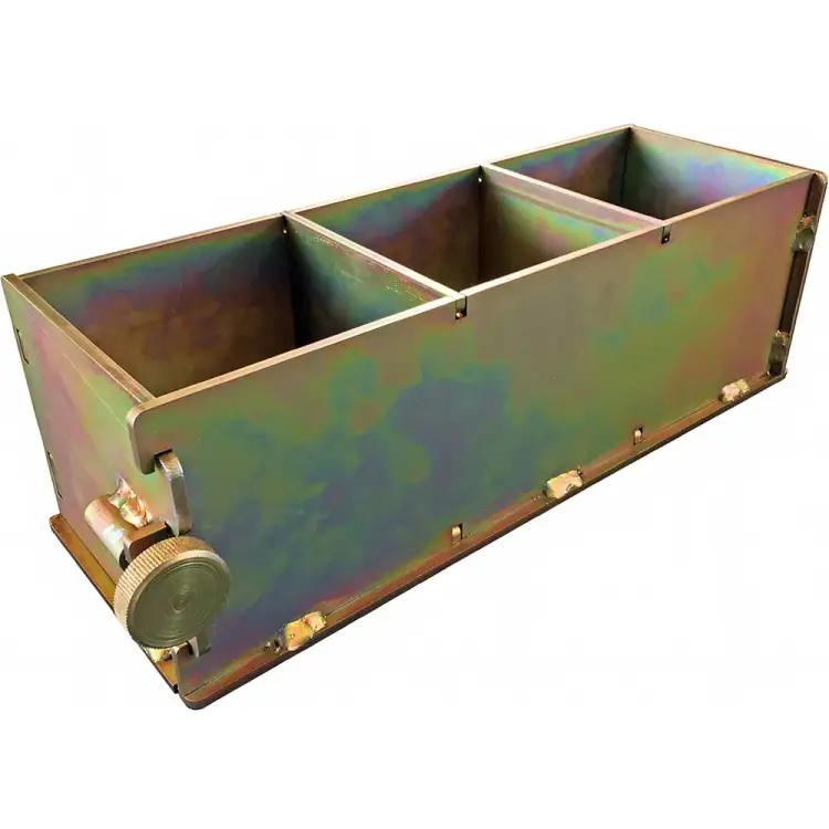 Оцинкованная трехгнездовая кубическая форма TeaM 3ФК-70/5 3ФК705Ц