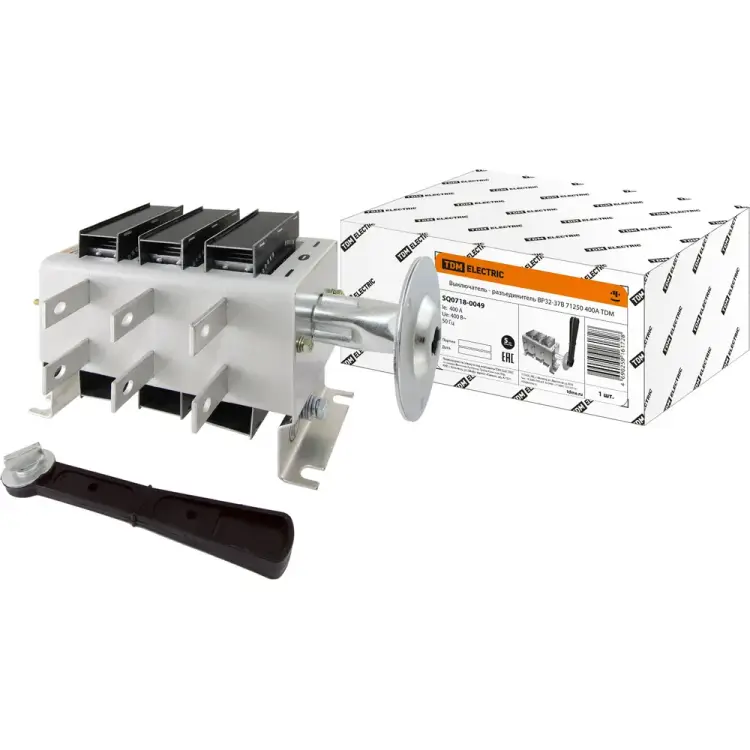 Выключатель-разъединитель TDM ELECTRIC ВР32-37В 71250 400А SQ0718-0049