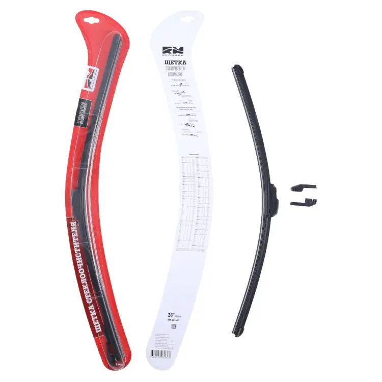 Бескаркасная щетка стеклоочистителя REDMARK RM00428