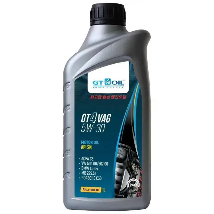 Масло GT OIL gt 4 vag, sae 5w-30, api sn 8809059409862