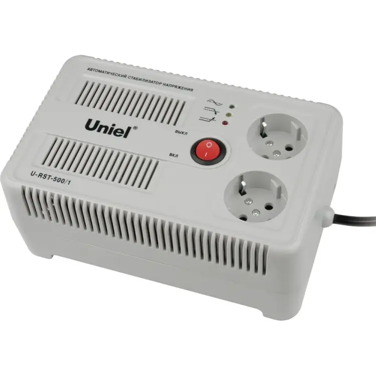 Стабилизатор напряжения Uniel U-RST-500/1 UL-00003602 Стабилизатор напряжения Uniel U-RST-500/1 UL-00003602