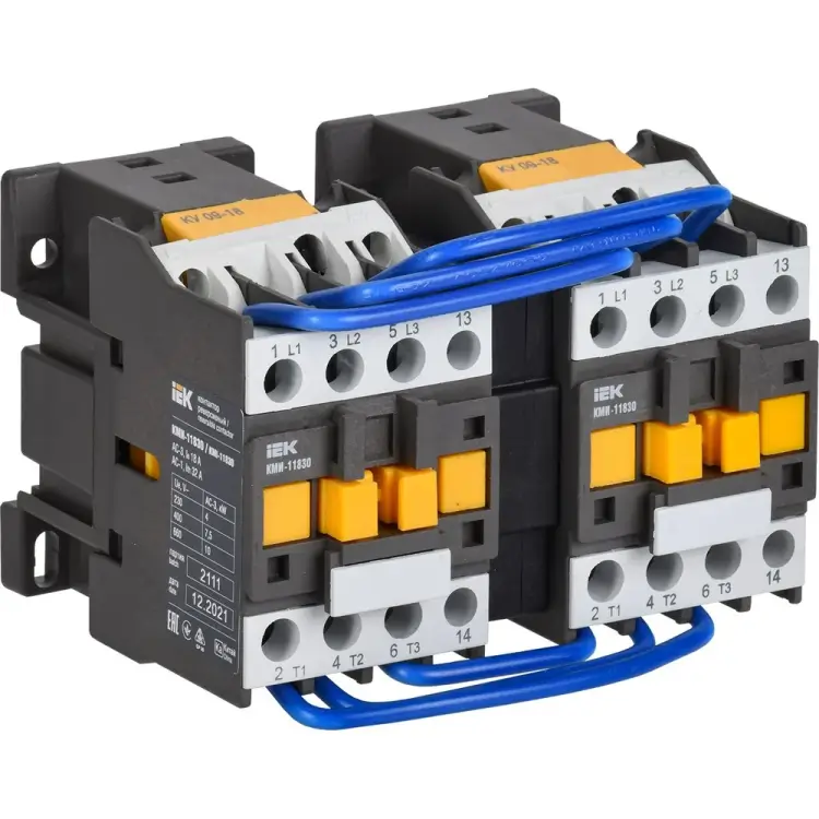 Контактор IEK кми-11830 реверс KKM13-018-400-20-1