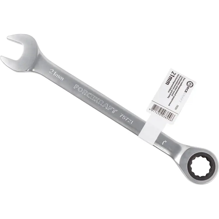 Комбинированный трещоточный ключ Forcekraft FK-75721 FK-75721(51460)