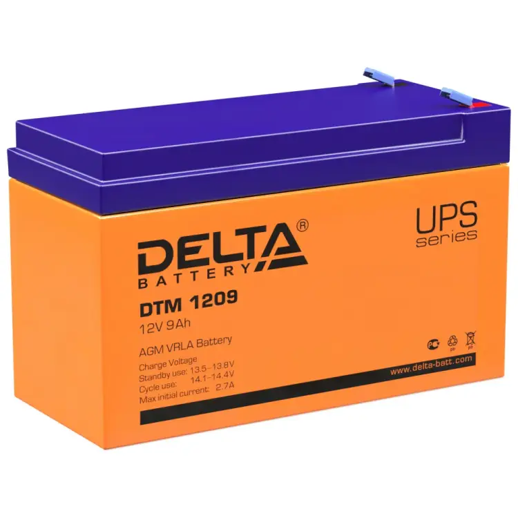 Аккумулятор DELTA DTM 1209