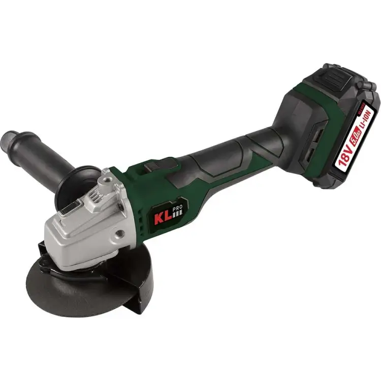 Профессиональная бесщеточная аккумуляторная ушм KLPRO KLAT18BS-50 14004