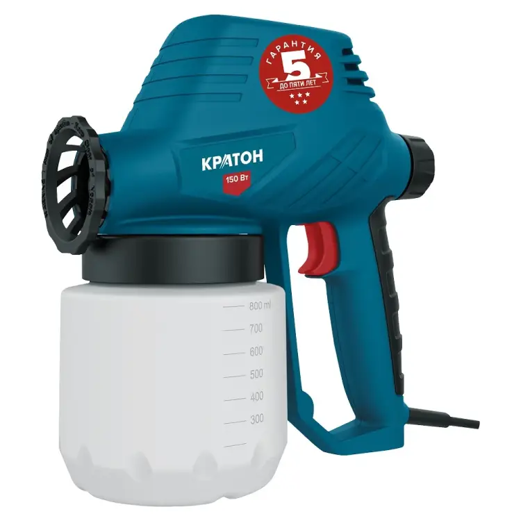 Электрический краскораспылитель Кратон ESG-150 3 09 01 008
