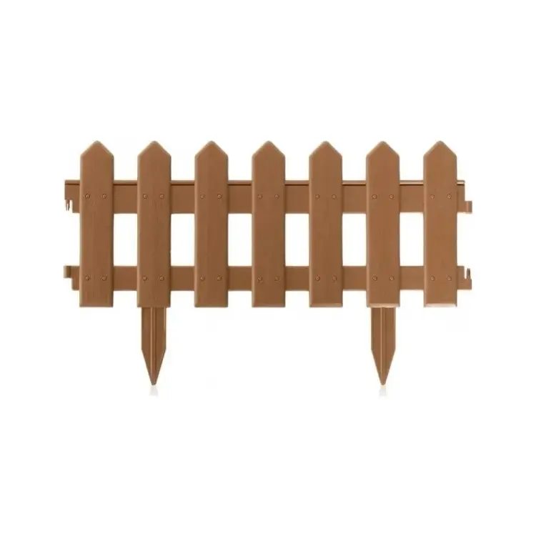 Садовое ограждение МАСТЕРСАД ПЛСД-корич