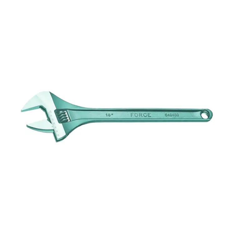 Разводной шведский ключ FORCE 649300