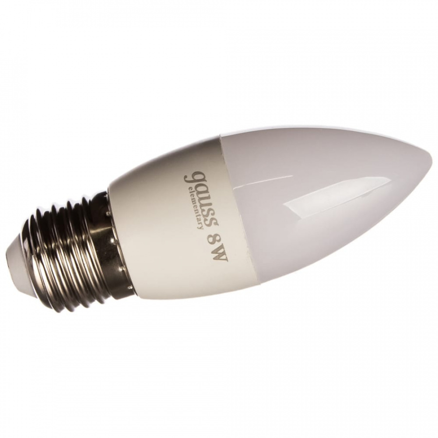 Лампа Gauss LED Elementary Candle 8W E27 2700K